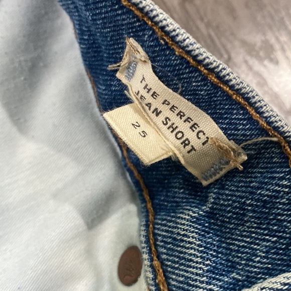 Madewell The Perfect Jean Short in Balsam Wash: TENCEL™ Denim Edition 25 - Picture 6 of 7